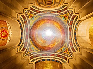 Interior view of the Cathedral Basilica of Saint Louis