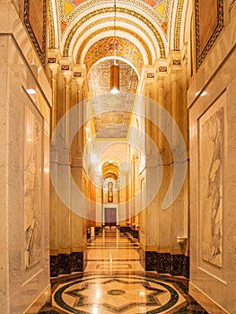 Interior view of the Cathedral Basilica of Saint Louis