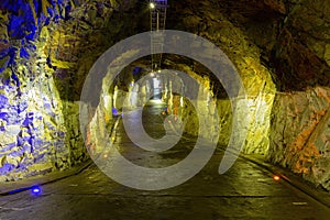 Interior view of the Chenggong Coastal Defense Tunnel photo