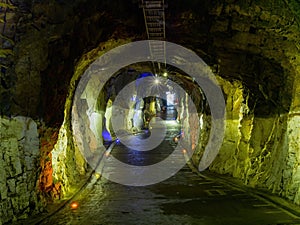 Interior view of the Chenggong Coastal Defense Tunnel photo