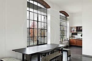 Interior, view of the dining table