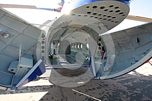 Cargo helicopter fuselage