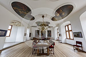 Interior view of the famous Kronborg Castle