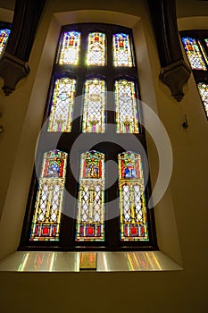 Interior view of the First United Methodist Church of Pasadena