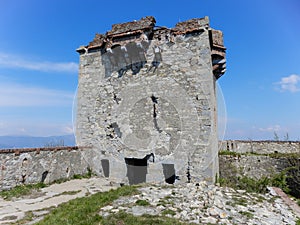 Interior view of the Fort Fratello Minore Minor Brother in Genoa, Italy photo