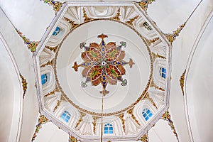 Interior View of Ghazi Orhan Mosque in Bursa, Turkey