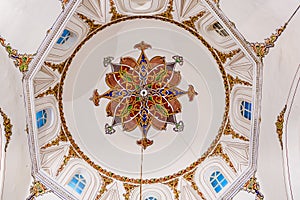 Interior View of Ghazi Orhan Mosque in Bursa, Turkey