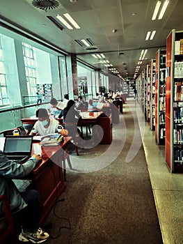 interior view of bubei provical library