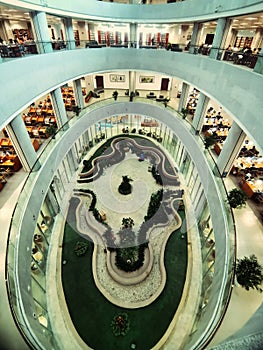 interior view of bubei provical library