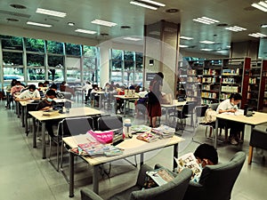 interior view of bubei provical library