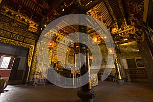 Interior view of Leong San Tong Khoo Kongsi