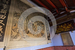 Interior view of Leong San Tong Khoo Kongsi