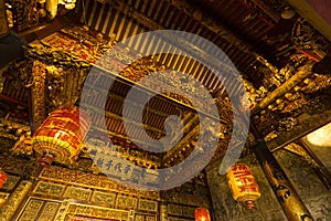 Interior view of Leong San Tong Khoo Kongsi