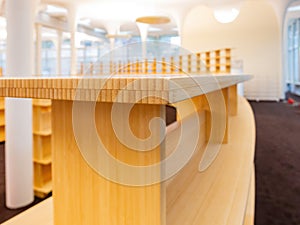 Interior view of the Liang Kuo Shu International Conference Hall during construction site