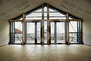 Interior view of a mezzanine