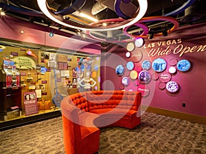 Interior view of The Mob Museum