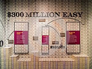 Interior view of The Mob Museum