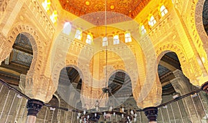 Interior view of Mosque