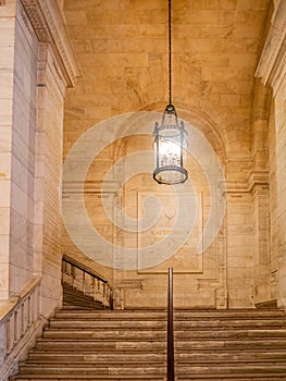 Interior view of the New York Public Library, Stephen A. Schwarzman Building