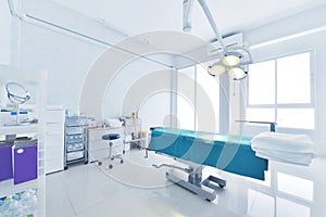 Interior view of operating room photo