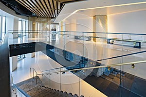Interior view of the OUE Skyspace LA