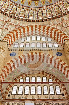 Interior view of Selimiye Mosque