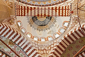 Interior view of Selimiye Mosque