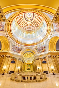 Interior view of the State Capital building