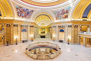 Interior view of the State Capital building