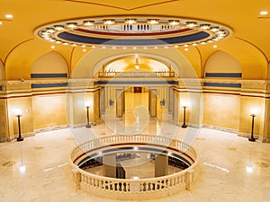 Interior view of the State Capital building