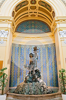 Interior view of the SzÃÂ©chenyi thermal bath
