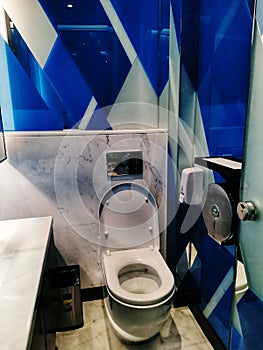 interior view of toilet