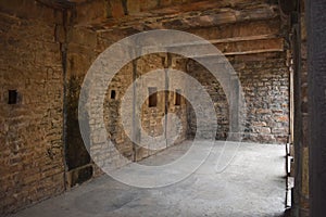 Interior view of top Gadi Darwaza of Raisen Fort, Fort was built-in 11th Century AD,