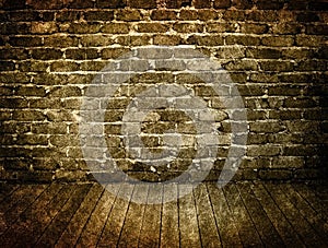 Interior of vintage house