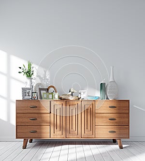 Interior Wall Mockup Background