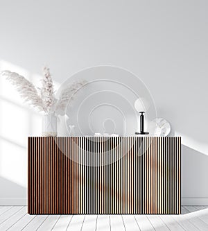 Interior Wall Mockup Background