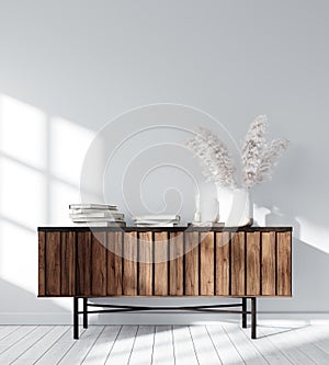 Interior Wall Mockup Background