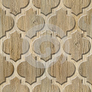 Interior wall panel pattern - abstract decoration material - Arabic decor - geometric patterns