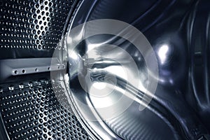 Interior of washing machine drum