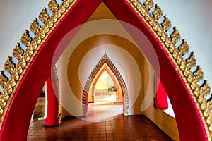 interior of wat Tham Sua, Kanchanaburi