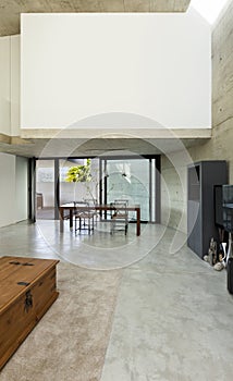 Interior, wide living room