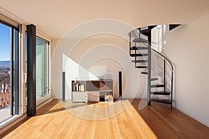 Interior, wide open space