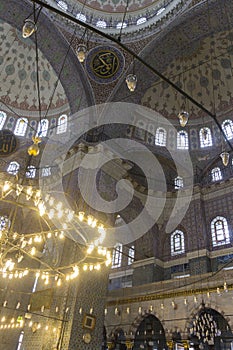 Interior of the Yeni Cami (New Mosque), Istanbul