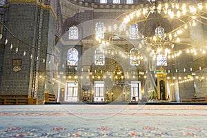 Interior of the Yeni Cami (New Mosque), Istanbul