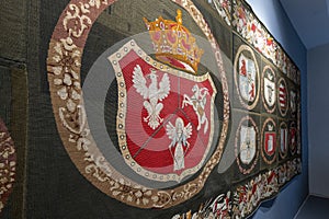 Interior of  Zhovkva castle