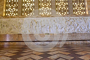 The interiors of africans monument Voortrekker at Pretoria, South Africa