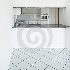 Interiors of empty apartment