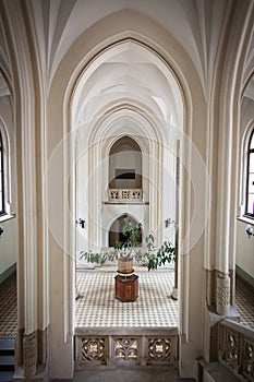 Interiors of Jagiellonian University in Krakow