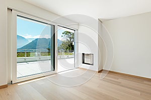 Interiors, modern house