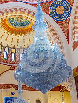 Interiors of the Mohammad Al-Amin Mosque, Beirut, Lebanon